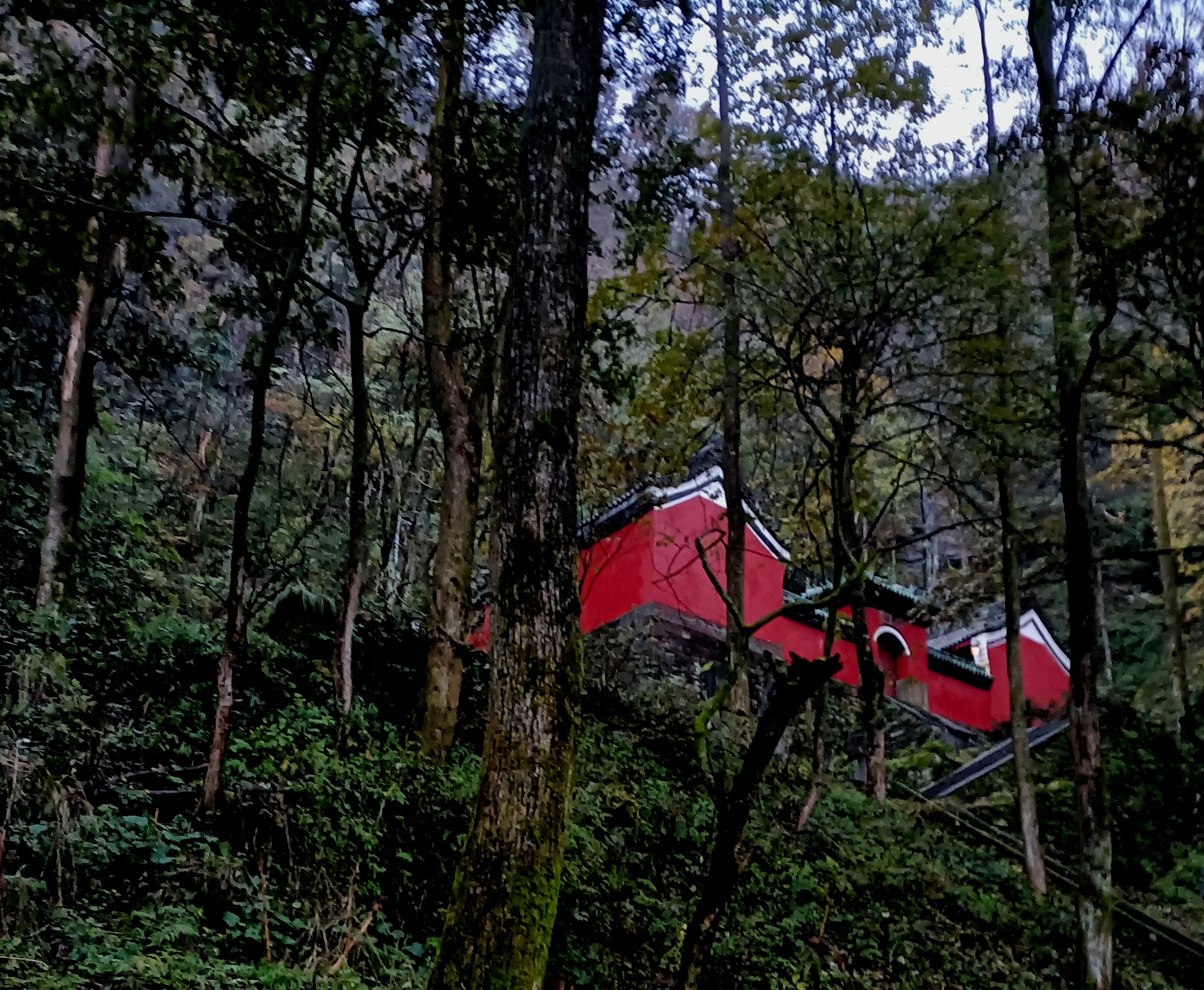 Pic 7. Chaotian Temple on the Path up Wudang Mountain